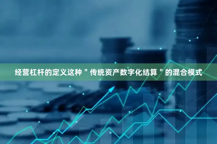 经营杠杆的定义这种＂传统资产数字化结算＂的混合模式